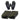 Black Nitrile Powder Free Disposable Gloves-Heavy Duty Ultra Health