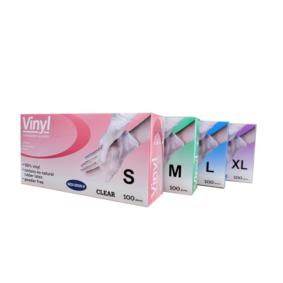 Disposable Vinyl Powder Free Glove, Ctn of 1000, Clear