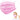 Pink Disposable Face Mask Breathable non-woven 3 layers (50pcs/box) - ToBe HealthCare