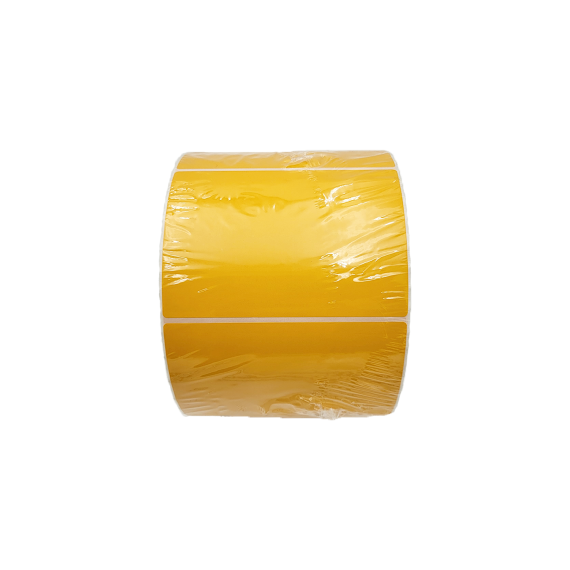Orange Matt Blank Self Adhesive Label Rolls 102x73mm, Ctn of 10,000pcs