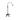 Pacific Medical PML2 6W Examination Light Black - Including Mobile Base and Wall Mount Pacific Medical
