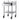 Stainless Steel Trolley One Drawer Pacific Medical