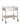Stainless Steel Double Trolley One Drawer (Full Width) Pacific Medical