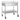 Stainless Steel Double Trolley Two Drawer (Side By Side) Pacific Medical