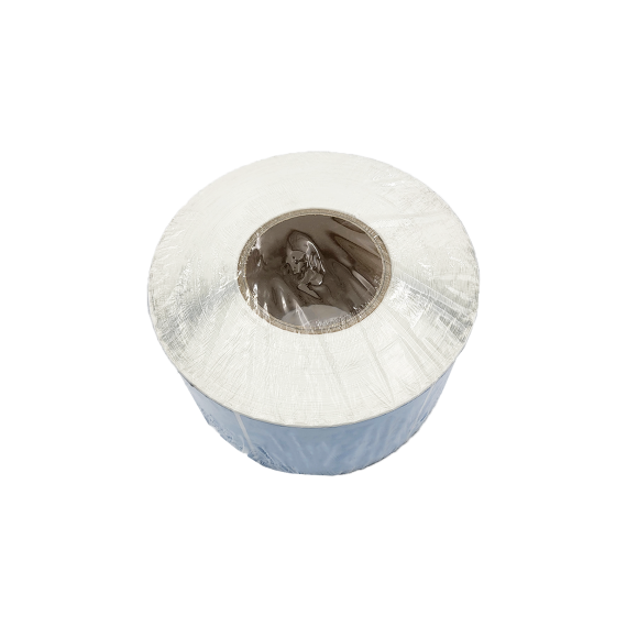 Blue Matt Blank Self Adhesive Label Rolls 99x99mm, Ctn of 9000pcs