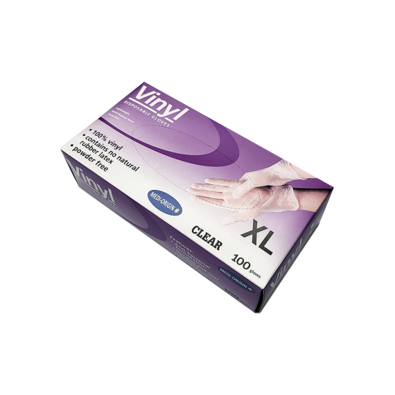 Disposable Vinyl Powder Free Glove, Ctn of 1000, Clear