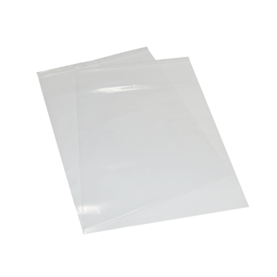 LDPE Polythene Bags 75mm x 125mm x 50um, Ctn of 5000
