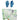 Ultra Fresh Blue Vinyl Disposable Powder Free Gloves (100pcs) Ultra Fresh