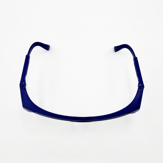 Safety Glasses, Blue Frame Clear lens, Ctn of 480