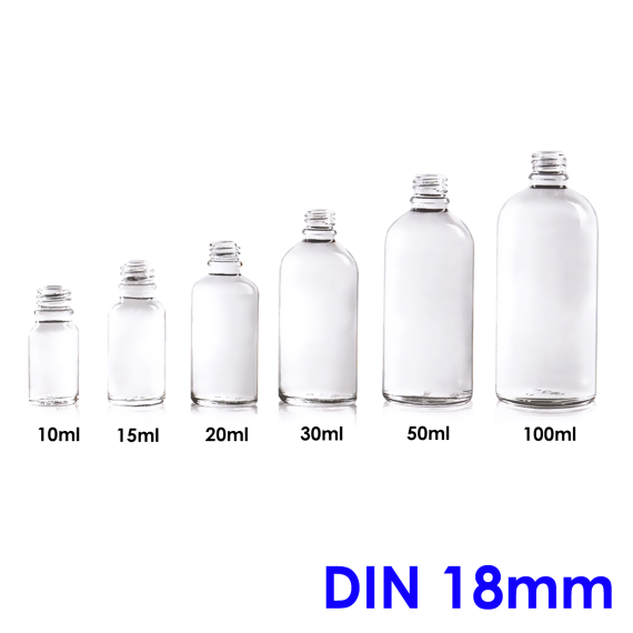 Dropper Dispensing Bottles – Clear