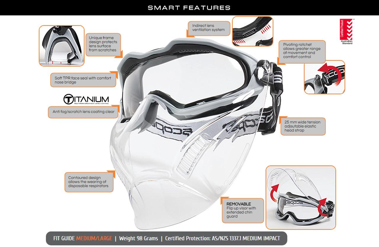 Spartan Safety Goggle Frame
