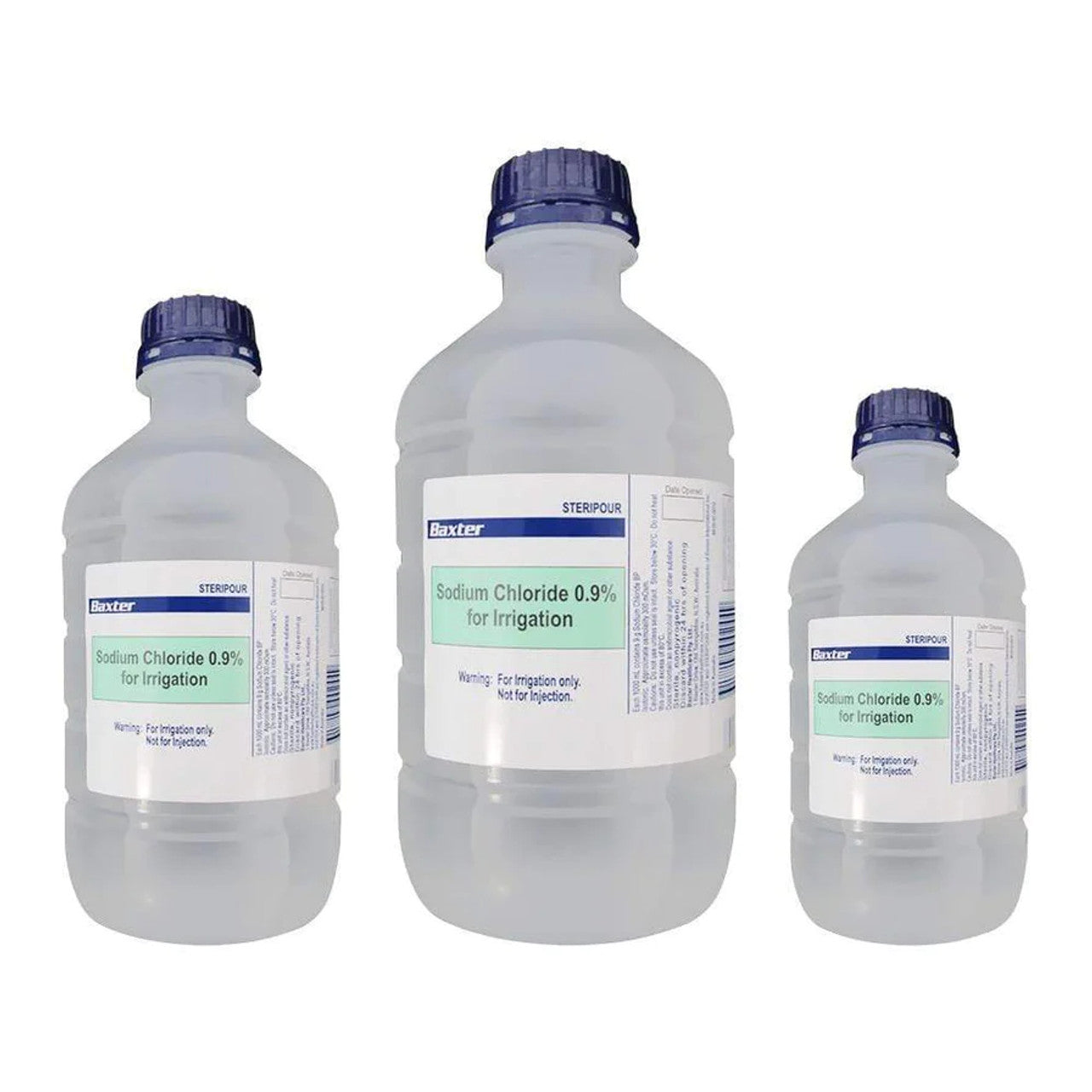 Sodium Chloride 0.9% For Irrigation - Various Sizes