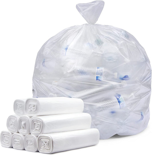 36L White Garbage Bag Kitchen Tidy Bin Liners 1000pcs