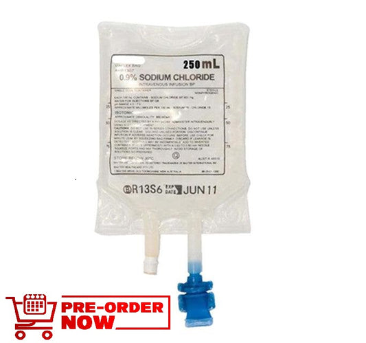 Sodium Chloride  0.9%  IV Solution -Bulk Buy From $9.99/bag