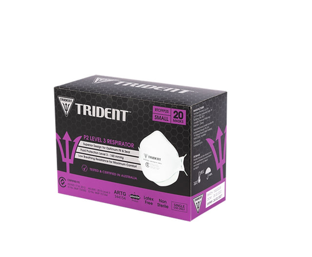 Trident™ P2 Industrial Surgical Respirator 20 Pk