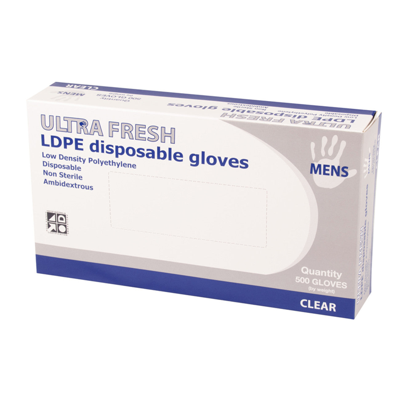 Ultra Fresh LDPE Disposable Gloves (Ladies) Box of 500