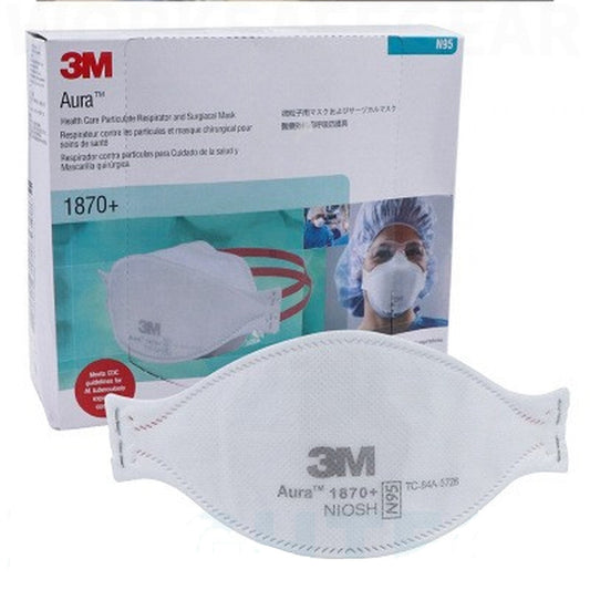 12x Box/ 3M 1870+  P2/N95 Folding Particulate Respirator & Surgical Mask  (20pcs/box)