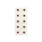 3M 2570 ECG Electrodes Red Dot Foam With Abrader 4 X 3.5cm (50pcs)