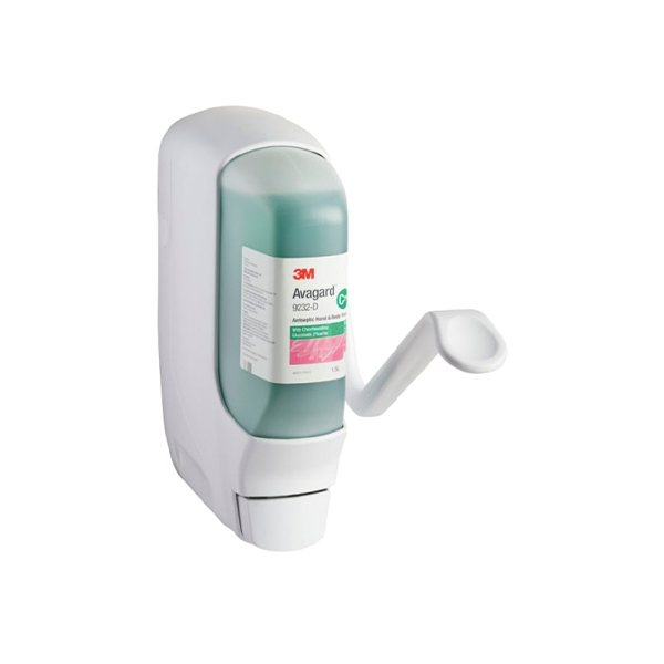 3M Avagard Dispenser Avagard Elbow 1.5Litre White