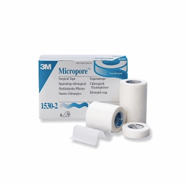 3M Micropore Surgical Tape 50mm X 9.1m White-BOX/6