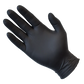Black Nitrile Powder Free Disposable Gloves-Heavy Duty 6 Gram-1 Boxes - ToBe HealthCare