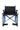 Max Mobility HD1 Heavy Duty Wheelchair (Blue)