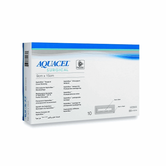 Aquacel Ag Surgical dressings 9cm X 15cm BOX/10