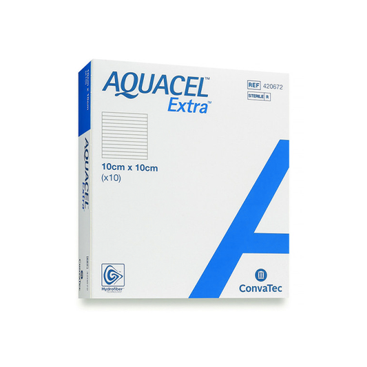 Aquacel Extra Dressing 10 X 10cm BOX/ 10