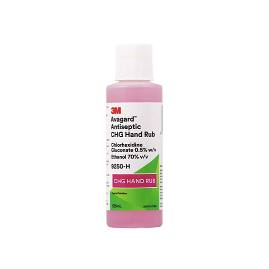 3M Avagard Antiseptic CHG Hand Rub 125ML - ToBe HealthCare