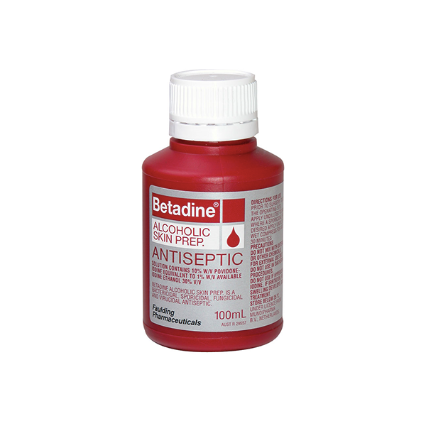 Betadine Alcoholic Skin Prep Antiseptic 100ml