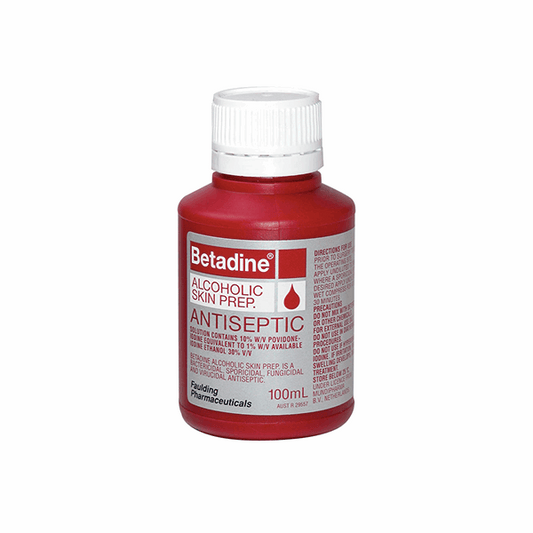 Betadine Alcoholic Skin Prep Antiseptic 100ml - ToBe HealthCare