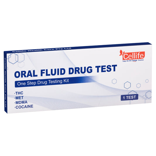 5x Cellife Oral Fluid Drug Single Test Kit - ToBe HealthCare