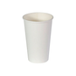 Capri Plain White Single Wall Paper Cup - 1000pcs, Various Size