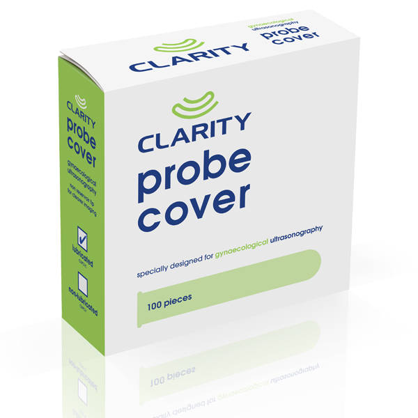 Clarity Lubricated Probe Covers Box/ 100