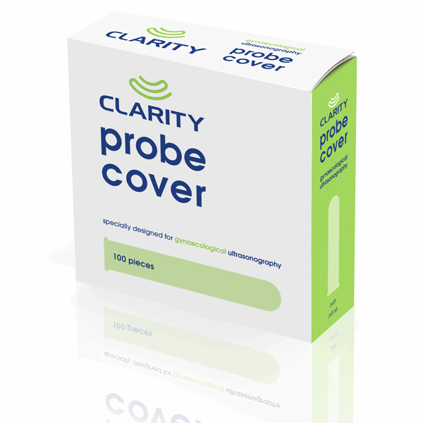 Clarity Lubricated Probe Covers Box/ 100