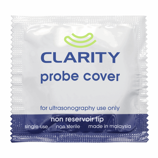 Clarity Lubricated Probe Covers Box/ 100