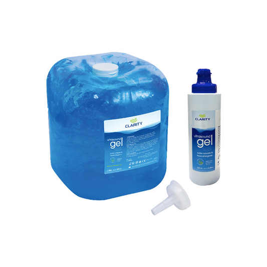 Clarity Ultrasound Blue Gel - 250ml/5L