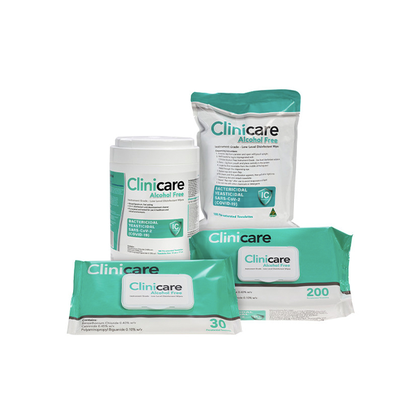 Clinicare Hospital Grade Disinfectant Wipes (200/PCS) ToBe HealthCare