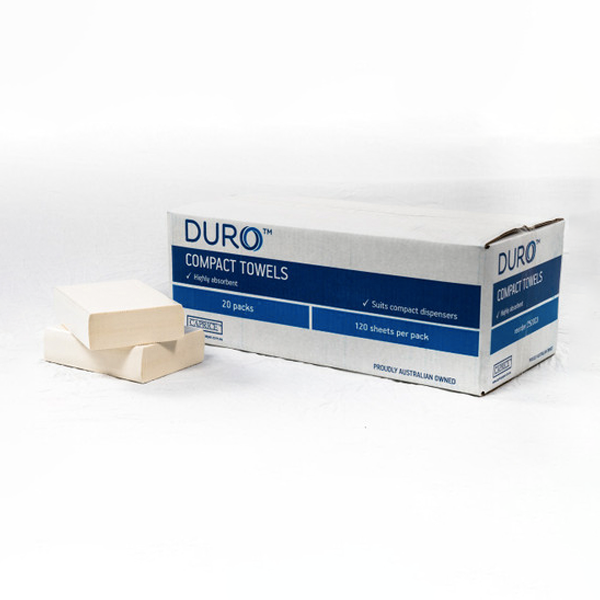 Duro Compact Interleaved Towel 25x20cm 20Packs/Carton