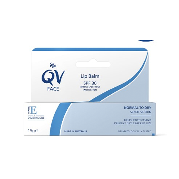 Ego QV Lip Balm 15g SPF 30