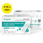Fanttest(Nasal) RSV /COVID -19 / Influenza A & B  4-in-1 Combo Flu Rapid Antigen Test Kit -5x5pack
