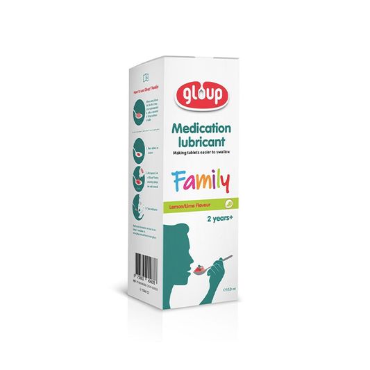 Gloup Medication Lubricant - Lemon Lime Flavour (150ml) - ToBe HealthCare