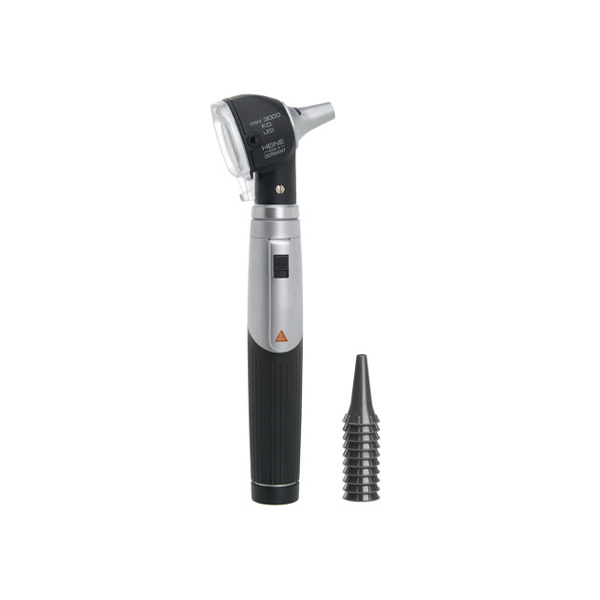 HEINE Mini 3000 Otoscope LED F.O with Handle and Disposable Tips