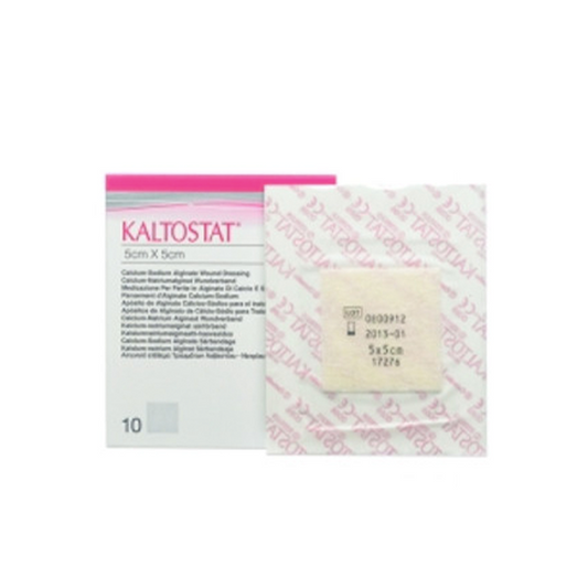 Kaltostat Alginate Calcium Sodium Dressing 5 X 5cm BOX/ 10