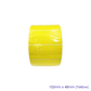 Yellow Matt Blank Self Adhesive Label Rolls 102x149mm, Ctn of 5000pcs