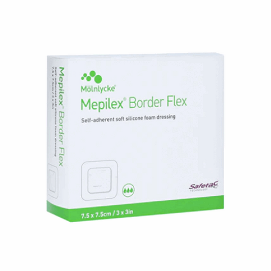 Mepilex Border Flex Lite Dressing 7.5 X 7.5cm - BOX/5