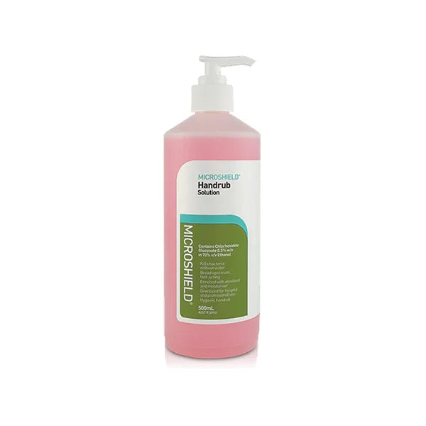Microshield Liquid Microshield Handrub Solution - 500ml – ToBe HealthCare