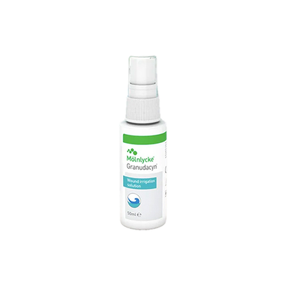 Mölnlycke Granudacyn Wound Irrigation Solution Spray