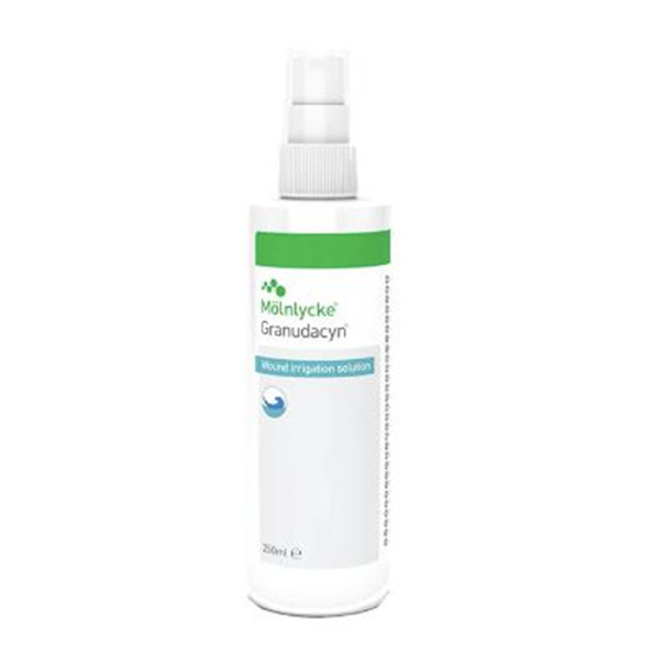 Mölnlycke Granudacyn Wound Irrigation Solution Spray