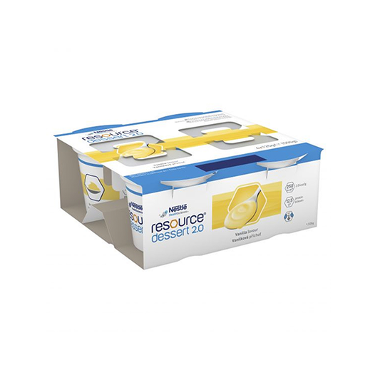 Nestle Resource® Dessert 2.0 Vanilla 125g cup 24 units